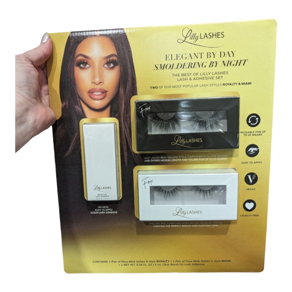 Lilly Lashes Elegant by Day Smoldering by Night Set - Picture 1 of 2